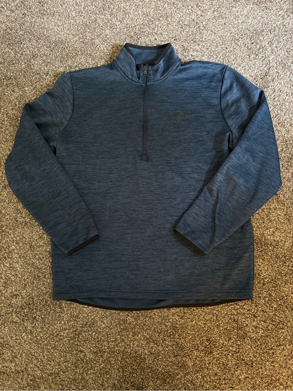 Under Armour Men's Blue Quarter-Zip Pullover